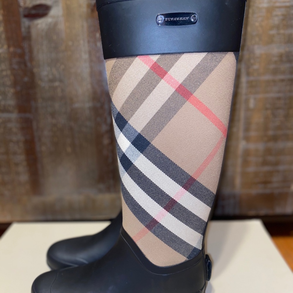 Burberry Rain Boots - Picture 2 of 9